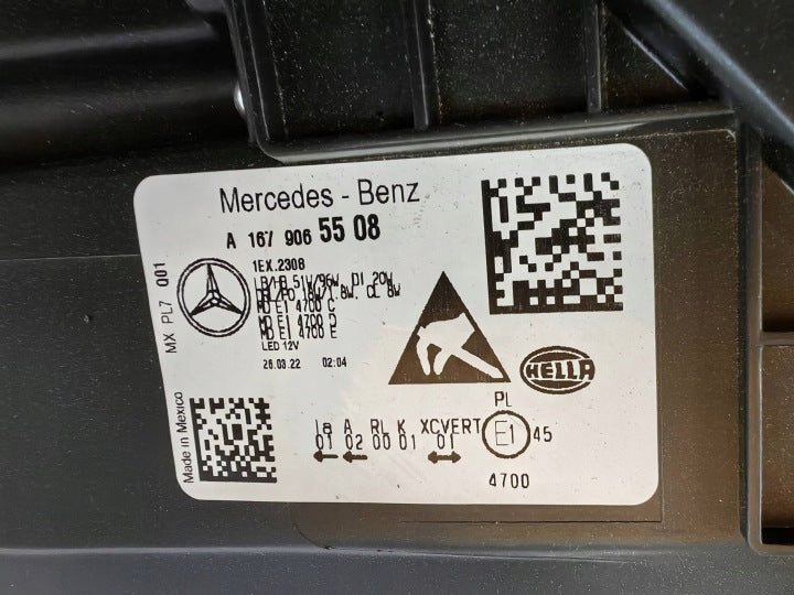 Frontscheinwerfer Mercedes-Benz Gle A1679065508 Links Scheinwerfer Headlight SCH2948620694gs