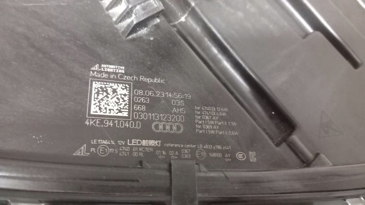 Frontscheinwerfer Audi E-Tron 4KE941040D LED Rechts Scheinwerfer Headlight SCH2979883302sx