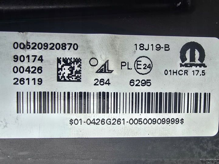 Frontscheinwerfer Fiat 500x 00520920870 Links Scheinwerfer Headlight SCH2982343510gp