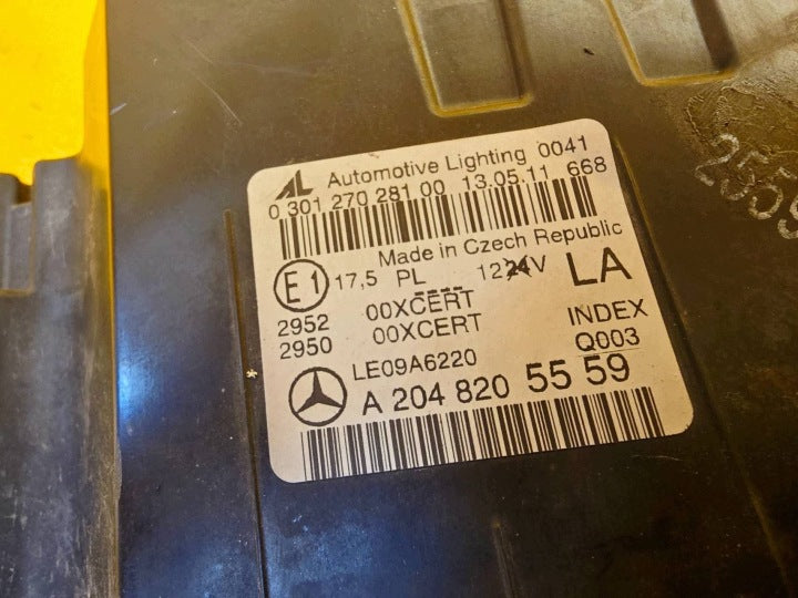 Frontscheinwerfer Mercedes-Benz W204 A2048205559 Xenon Links Headlight SCH2989751516hj