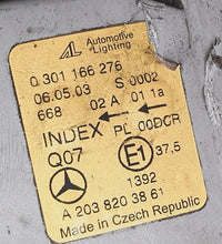 Laden Sie das Bild in den Galerie-Viewer, Frontscheinwerfer Mercedes-Benz W203 A2038203861 Rechts Scheinwerfer Headlight SCH3006462327td