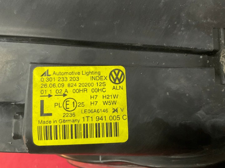 Frontscheinwerfer VW Touran 1t1 1T1941005 Links Scheinwerfer Headlight SCH3016412198pn