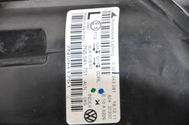 Frontscheinwerfer Seat Alhambra 7N5941751 Xenon Links Scheinwerfer Headlight SCH3031796816js