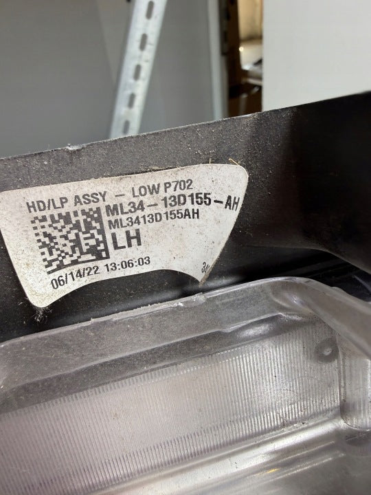 Frontscheinwerfer Ford ML3413D155AH Links Scheinwerfer Headlight SCH3087458735kn