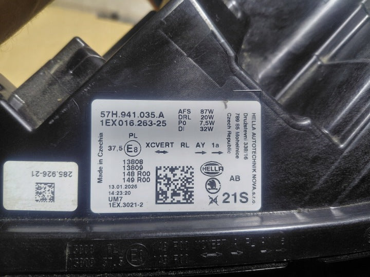 Frontscheinwerfer Skoda Kodiaq 57H941035A LED Links Scheinwerfer Headlight SCH3096516410bd