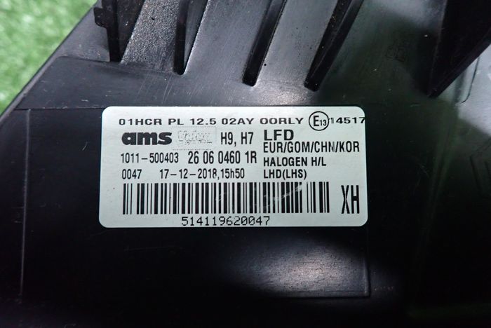 Frontscheinwerfer Renault Talisman 260604601R 85122000 Links Headlight SCH3108664041yz