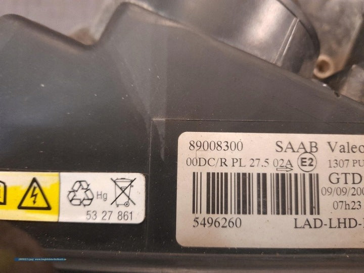 Frontscheinwerfer Saab 9-5 5496260 Links Scheinwerfer Headlight SCH3125152486oe
