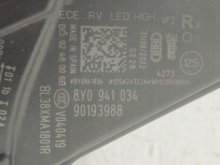 Frontscheinwerfer Audi A3 8Y0941034 Full LED Rechts Scheinwerfer Headlight SCH3138798917as