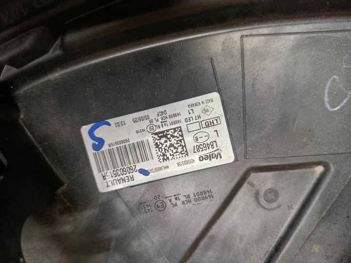 Frontscheinwerfer Dacia Duster 260603515R Links Scheinwerfer Headlight SCH3190475492nz