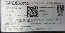 Laden Sie das Bild in den Galerie-Viewer, Frontscheinwerfer Volvo Xc60 31420418 LED Rechts Scheinwerfer Headlight SCH3208531484dm