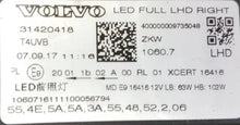 Laden Sie das Bild in den Galerie-Viewer, Frontscheinwerfer Volvo Xc60 31420418 LED Rechts Scheinwerfer Headlight SCH3208531484dm