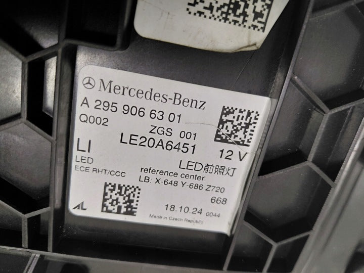 Frontscheinwerfer Mercedes-Benz Eqe A2959066301 Full LED Links Headlight SCH3231622219xl