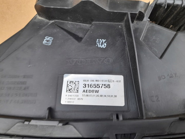 Frontscheinwerfer Volvo S90 V90 31655758 LED Links Scheinwerfer Headlight SCH3237182315pm