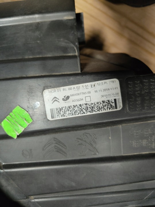 Frontscheinwerfer Citroën Jumpy 9808567780 Links Scheinwerfer Headlight SCH3275481810lr