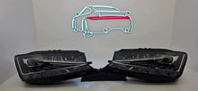 Laden Sie das Bild in den Galerie-Viewer, Frontscheinwerfer Skoda Fabia III 6V1941015F 6V1941016F LED Ein Satz Headlight SCH3330850430gv