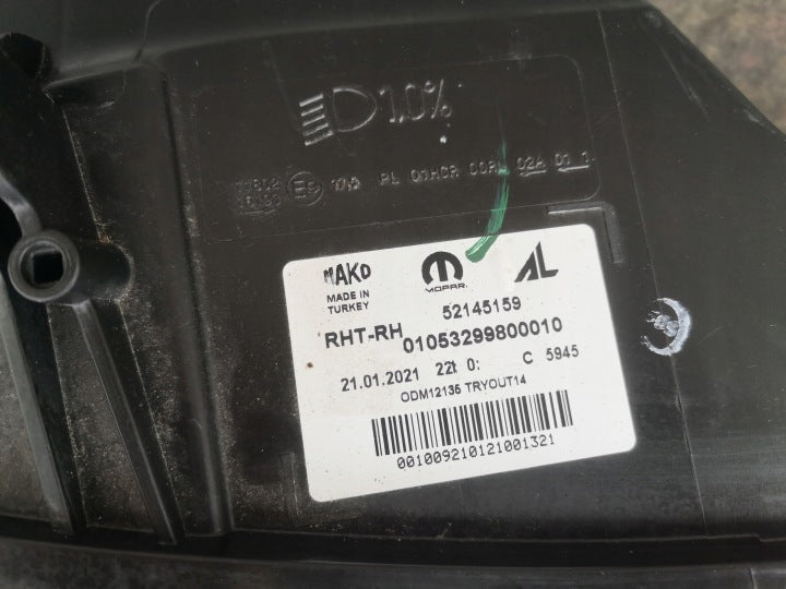 Frontscheinwerfer Fiat Tipo 52145159 Rechts Scheinwerfer Headlight SCH3336261004oz