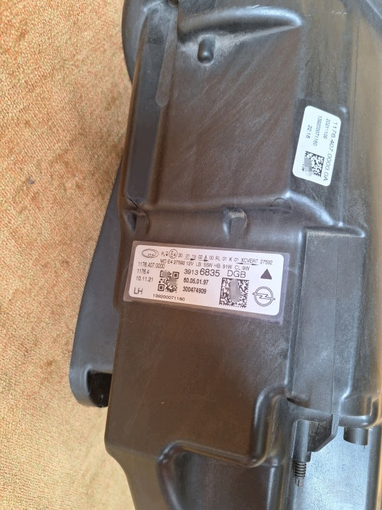 Frontscheinwerfer Opel Insignia 39136835 LED Links Scheinwerfer Headlight SCH3344685052is