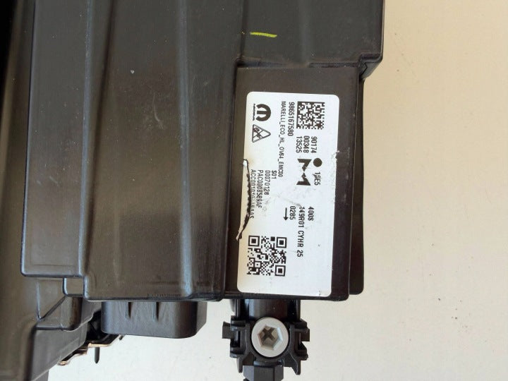 Frontscheinwerfer Opel Grandland X 9865167580 Links Scheinwerfer Headlight SCH3356979075ve