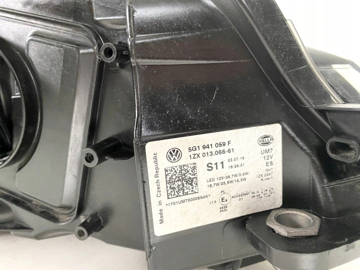 Frontscheinwerfer VW Golf VII 5G1941059F Full LED Links Scheinwerfer Headlight SCH3358653258pi