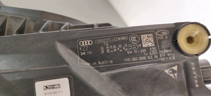 Frontscheinwerfer Audi Q3 83A941033 LED Links Scheinwerfer Headlight SCH3380877380ys