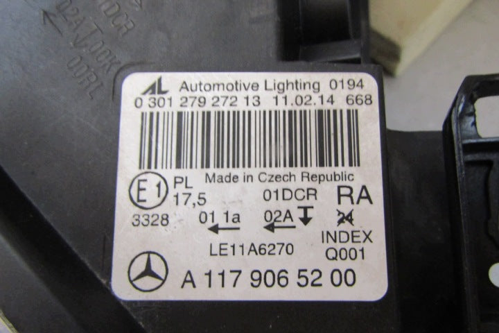 Frontscheinwerfer Mercedes-Benz Cla A1179065200 Xenon Rechts Headlight SCH3434237809ul