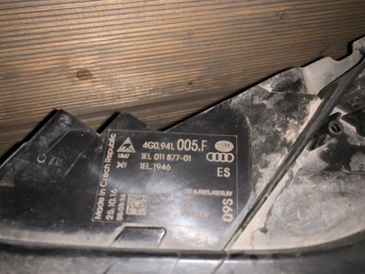 Frontscheinwerfer Audi A6 4G0941006F 4G0941005F Ein Satz Scheinwerfer Headlight SCH3445357054eo