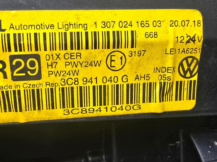 Frontscheinwerfer VW Passat Cc 3C8941040G Rechts Scheinwerfer Headlight SCH3449107516dt