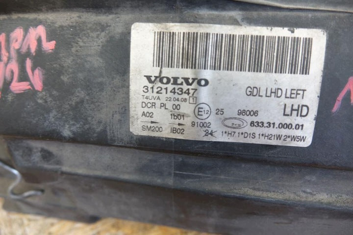 Frontscheinwerfer Volvo V70 31214348 Ein Satz Scheinwerfer Headlight SCH3457676486ma