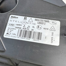 Load image into Gallery viewer, Frontscheinwerfer Fiat Grande 9857227680 Rechts Scheinwerfer Headlight SCH3458581360yr