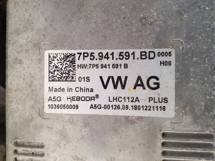 Frontscheinwerfer VW Touareg 762941035 Links Scheinwerfer Headlight SCH3458674347ay