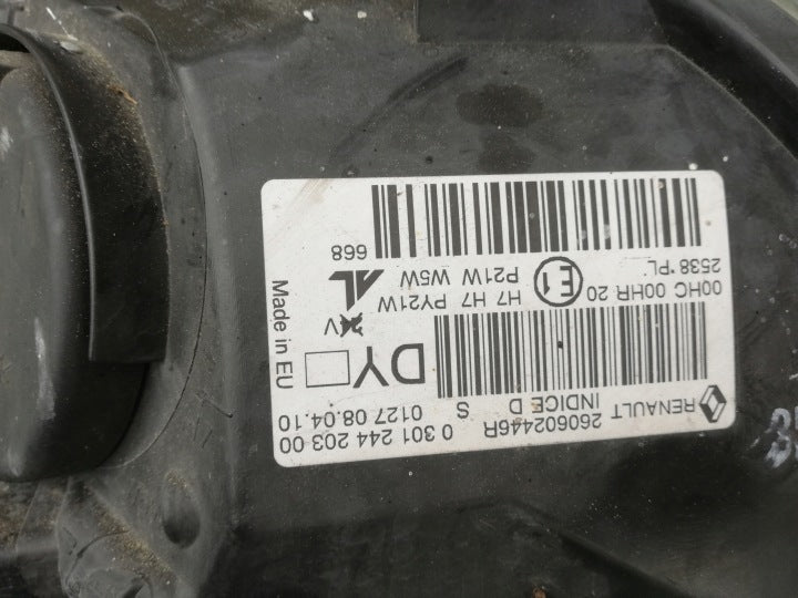 Frontscheinwerfer Renault Megane III 260602446R Links Scheinwerfer Headlight SCH3489791470lr