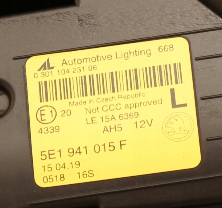 Frontscheinwerfer Skoda Octavia III 5E1941015 LED Links Scheinwerfer Headlight SCH3544450063zh