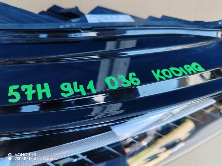 Frontscheinwerfer Skoda Kodiaq 57H941036 LED Rechts Scheinwerfer Headlight SCH3561805617qy