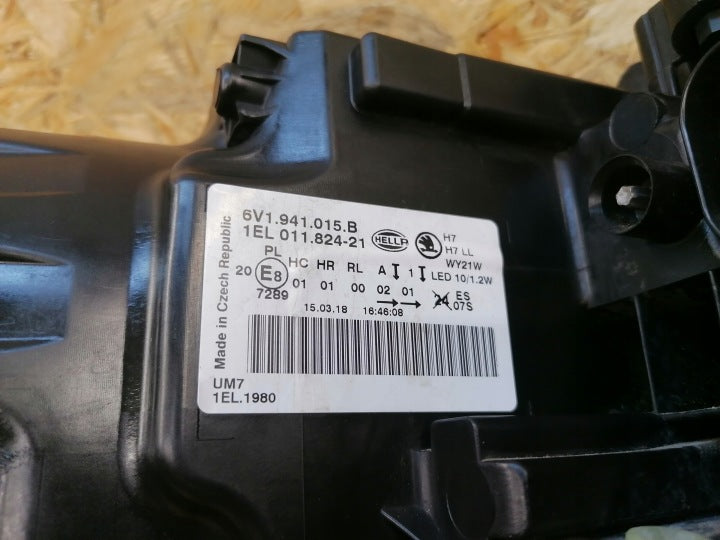 Frontscheinwerfer Skoda Fabia III 6V1941015B LED Links Scheinwerfer Headlight SCH3563095378zx