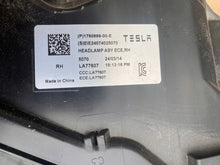 Laden Sie das Bild in den Galerie-Viewer, Frontscheinwerfer Tesla 3 1760889-00-E LED Rechts Scheinwerfer Headlight SCH3575296186uf