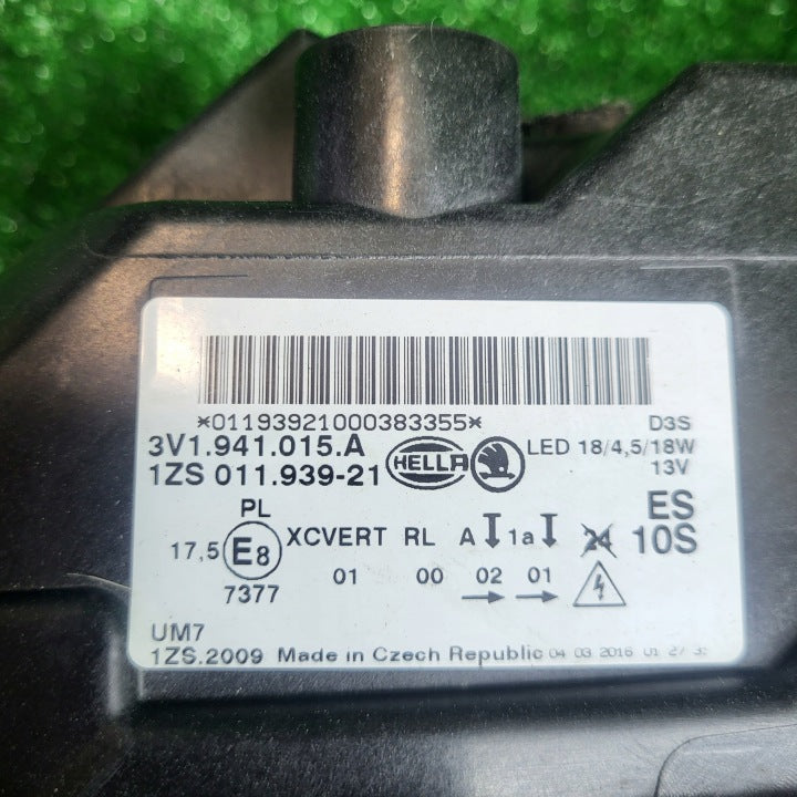 Frontscheinwerfer BMW Superb III 3V1941015A Xenon Ein Stück (Rechts oder Links) SCH3576880775di