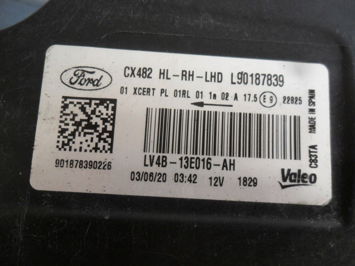 Frontscheinwerfer Ford Kuga I LV4B-13E016-AS Rechts Scheinwerfer Headlight SCH3617263399jg