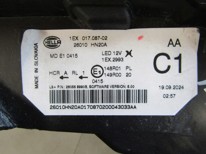 Frontscheinwerfer Nissan Qashqai III 1EX01708702 LED Rechts Headlight SCH3629143202ff