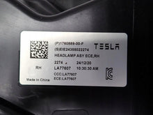 Laden Sie das Bild in den Galerie-Viewer, Frontscheinwerfer Tesla Model 3 1760889-00-F 1760889-00 LED Rechts Headlight SCH3638061109ut