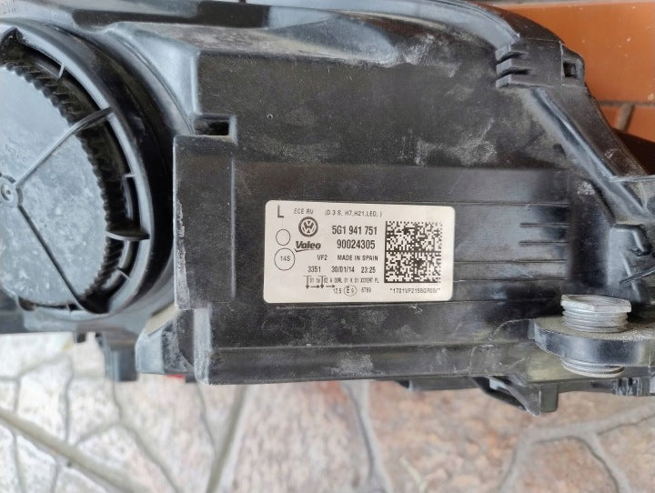 Frontscheinwerfer VW Golf VII 5G1941751 Xenon Links Scheinwerfer Headlight SCH3638479233is