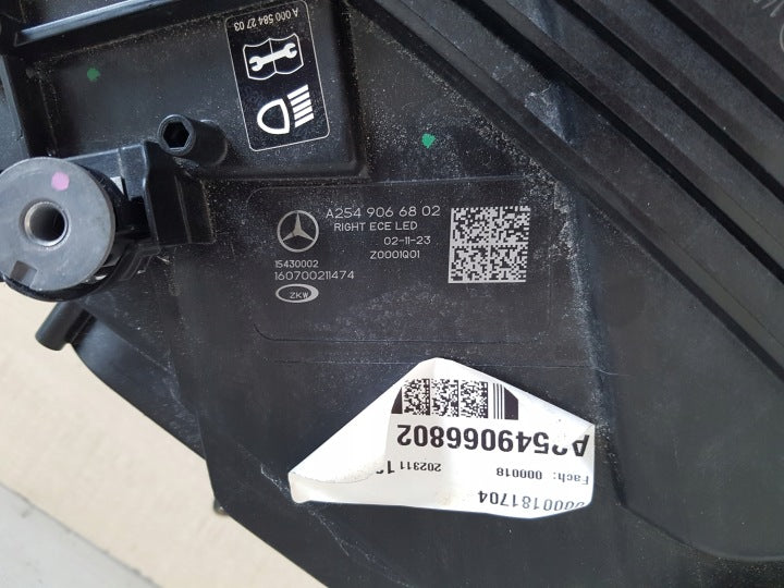 Frontscheinwerfer Mercedes-Benz Glc A2549066802 LED Rechts Headlight SCH3690085686xp