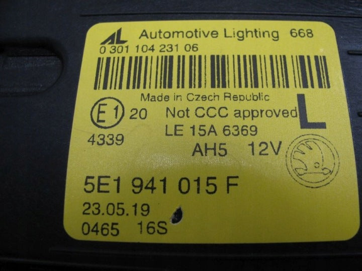Frontscheinwerfer Skoda Octavia I 5E1941015F Links Scheinwerfer Headlight SCH3725084233lq