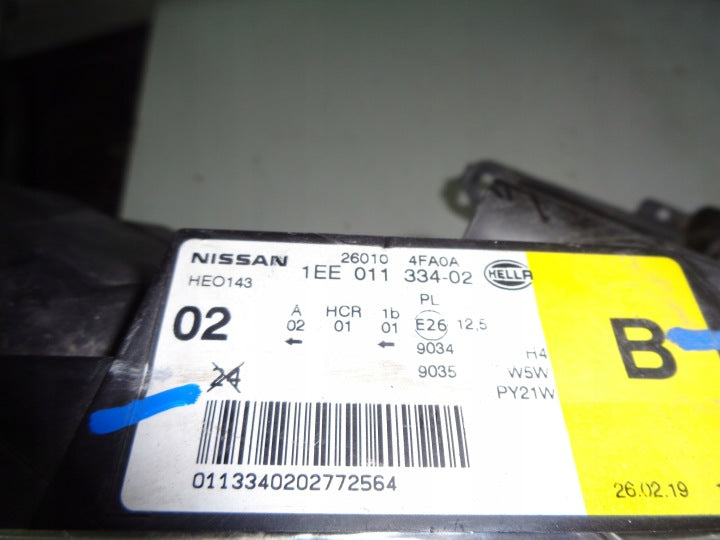 Frontscheinwerfer Nissan Nv200 1EE011334-0 Ein Stück (Rechts oder Links) SCH3755772362ih