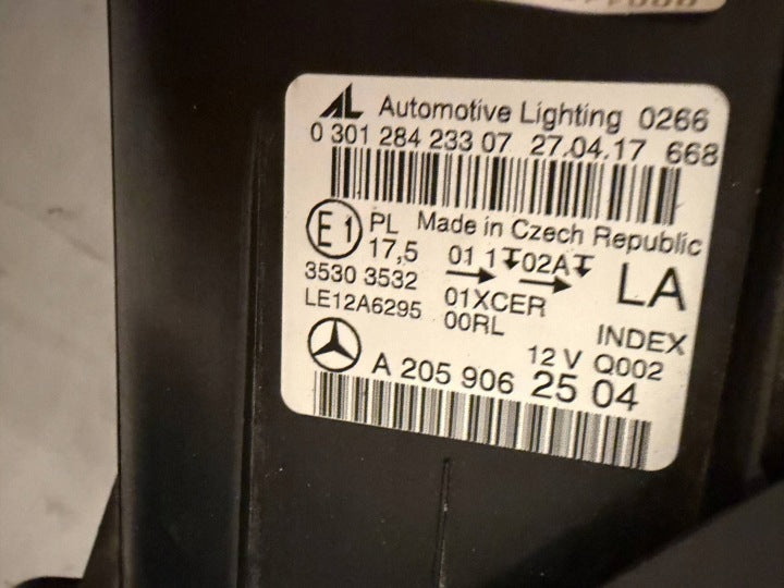 Frontscheinwerfer Mercedes-Benz W205 A2059062504 Links Scheinwerfer Headlight SCH3779175486er