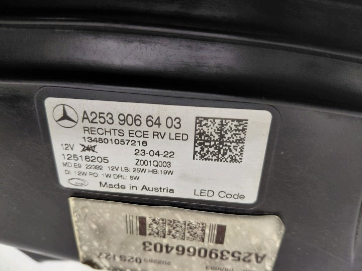 Frontscheinwerfer Mercedes-Benz Glc A2539066403 Rechts Scheinwerfer Headlight SCH3794299675fm