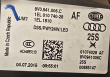 Laden Sie das Bild in den Galerie-Viewer, Frontscheinwerfer Audi A3 8V0941006 Xenon Links Scheinwerfer Headlight SCH3859168692vx