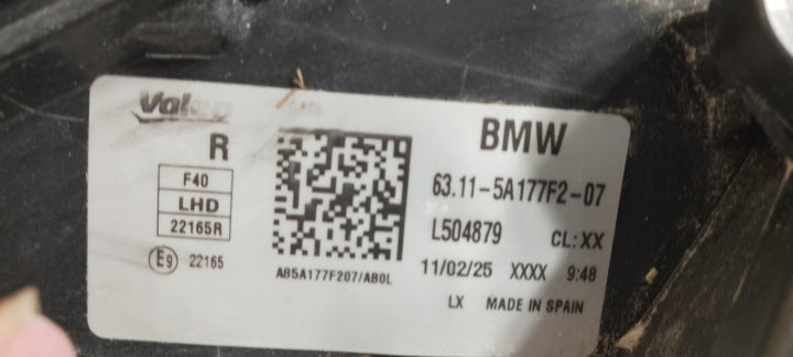 Frontscheinwerfer BMW 1 F40 5A177F2-07 LED Links Scheinwerfer Headlight SCH3929099230lq