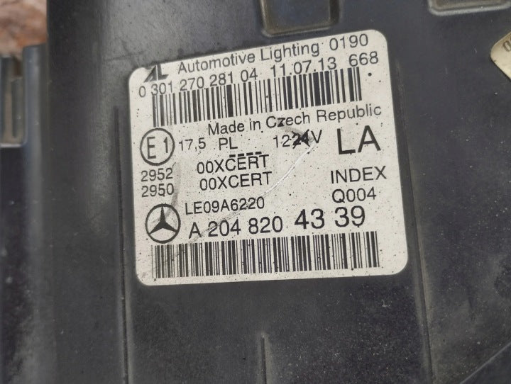 Frontscheinwerfer Mercedes-Benz W204 A2048204339 Xenon Links Headlight SCH3960361142fy
