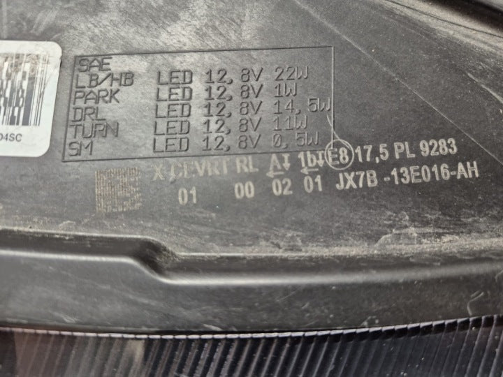 Frontscheinwerfer Ford Focus JX7B-13E016-AH Rechts Scheinwerfer Headlight SCH3965823066pn