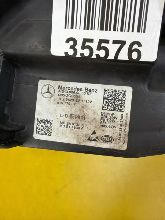 Frontscheinwerfer Mercedes-Benz Eqa Eqb A2439069000 LED Rechts Headlight SCH4000721741jb
